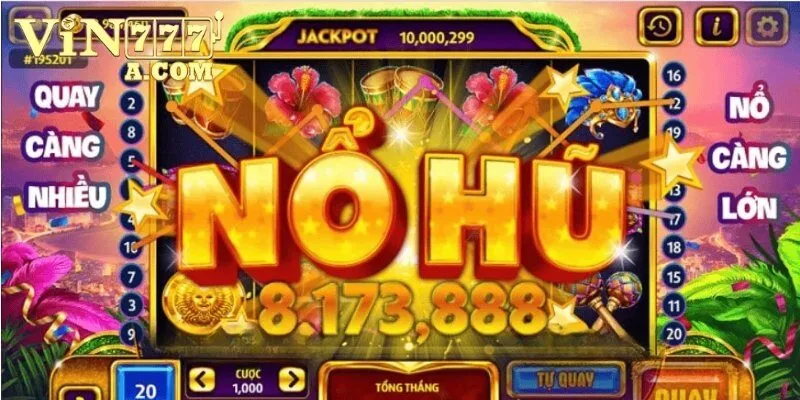 Điểm qua các tựa game nổ hũ Vin777 nổi trội